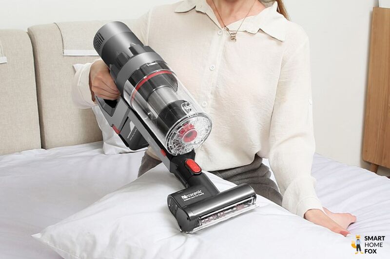 aspirateur balai proscenic mini brosse motorisee oreiller